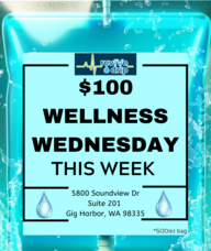 Book an Appointment with Wellness Wednesdays for IV Hydration